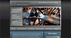 Desktop Screenshot of metalcraftservices.com